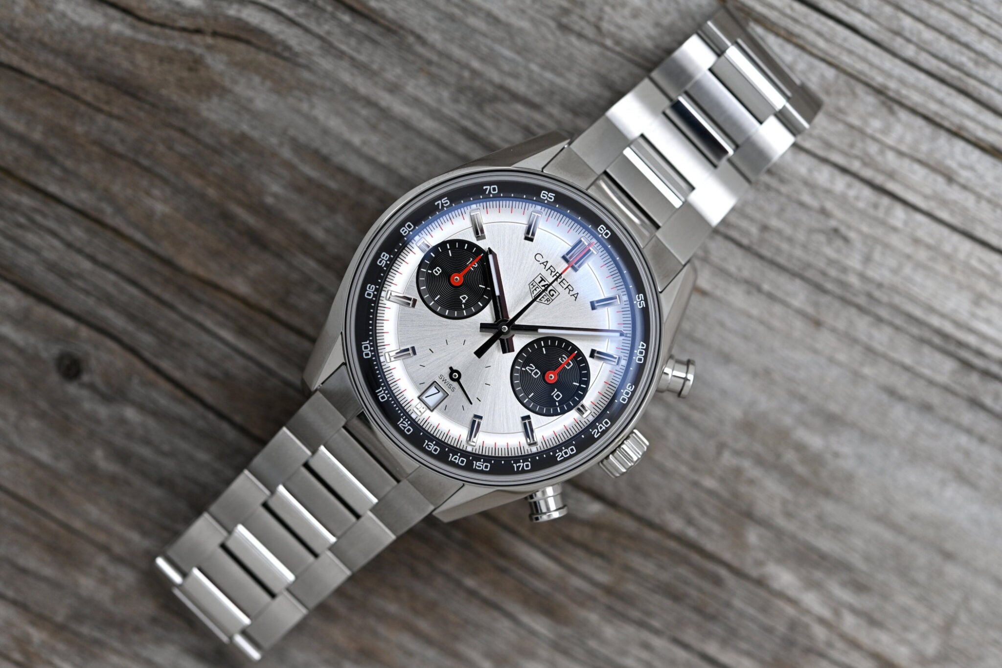 TAG Heuer Carrera Chronograph Glassbox Panda Urtavla Replika 