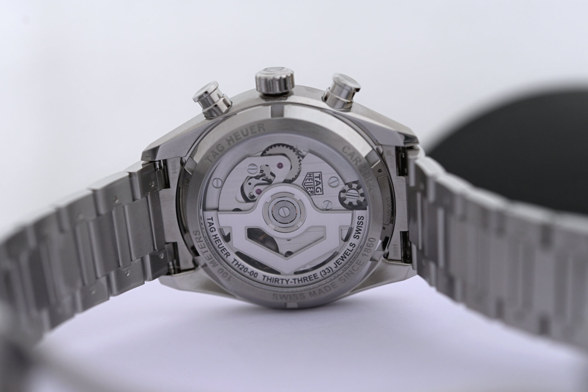 TAG Heuer Carrera Chronograph Glassbox Panda Urtavla Replika 